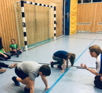 Einweihung der Sprunggrube